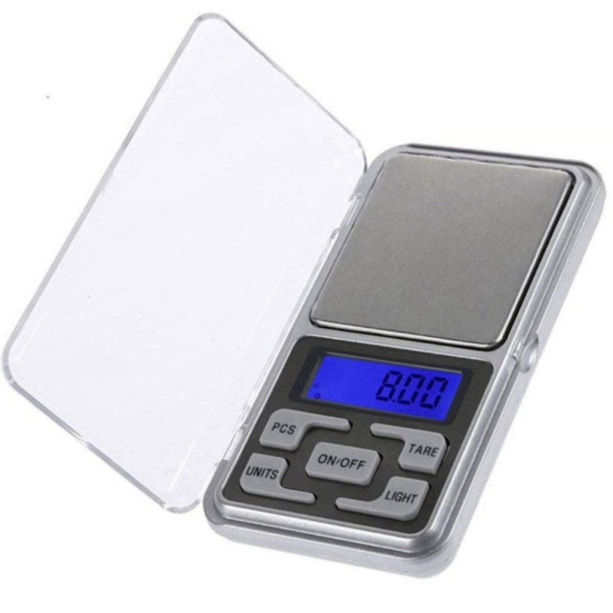 Digitale Präzisionswaage 500g / 0,1g - Feinwaage mit LCD-Display