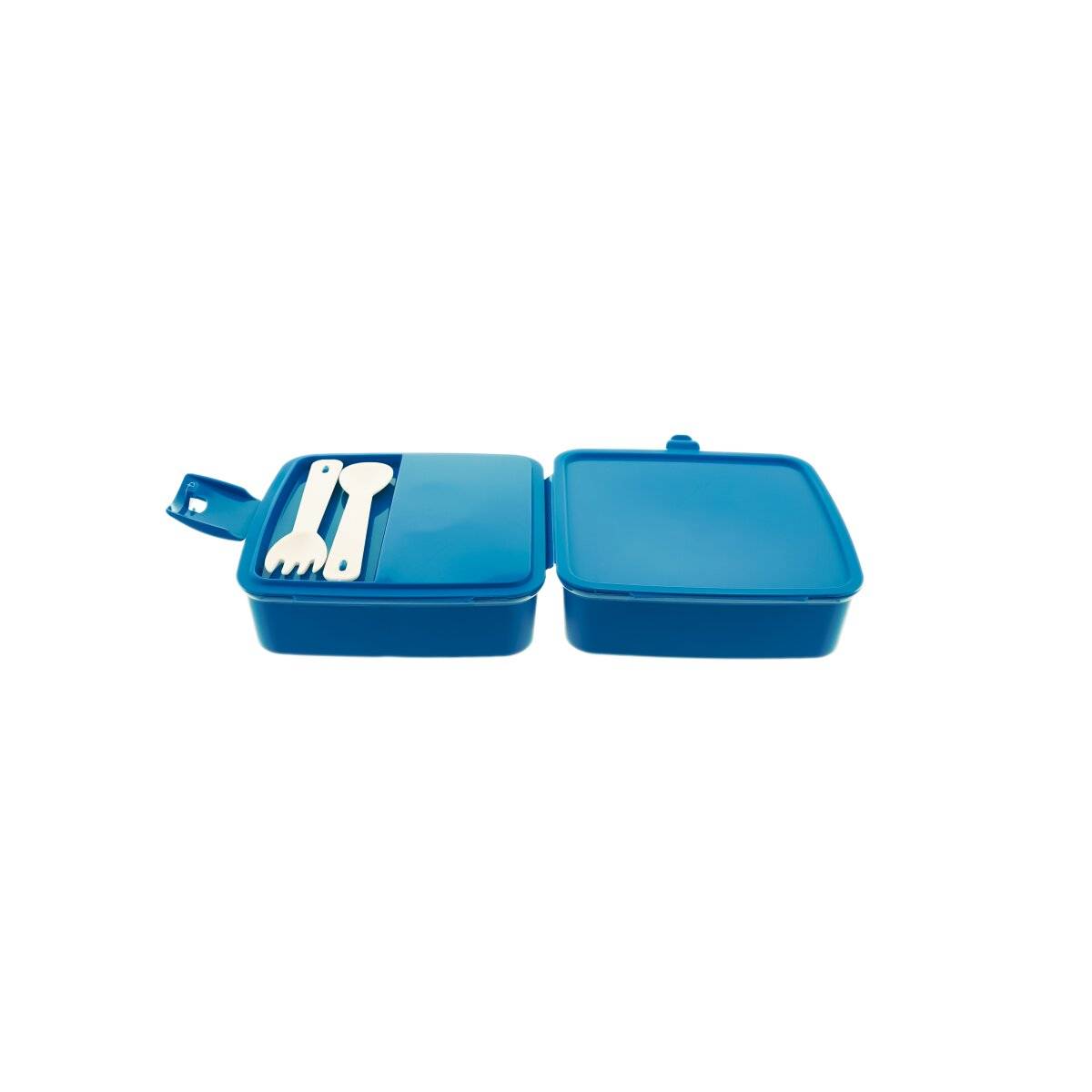 Multi Brot- und Lunch Box mit Besteck (02 1164) Dunkelblau