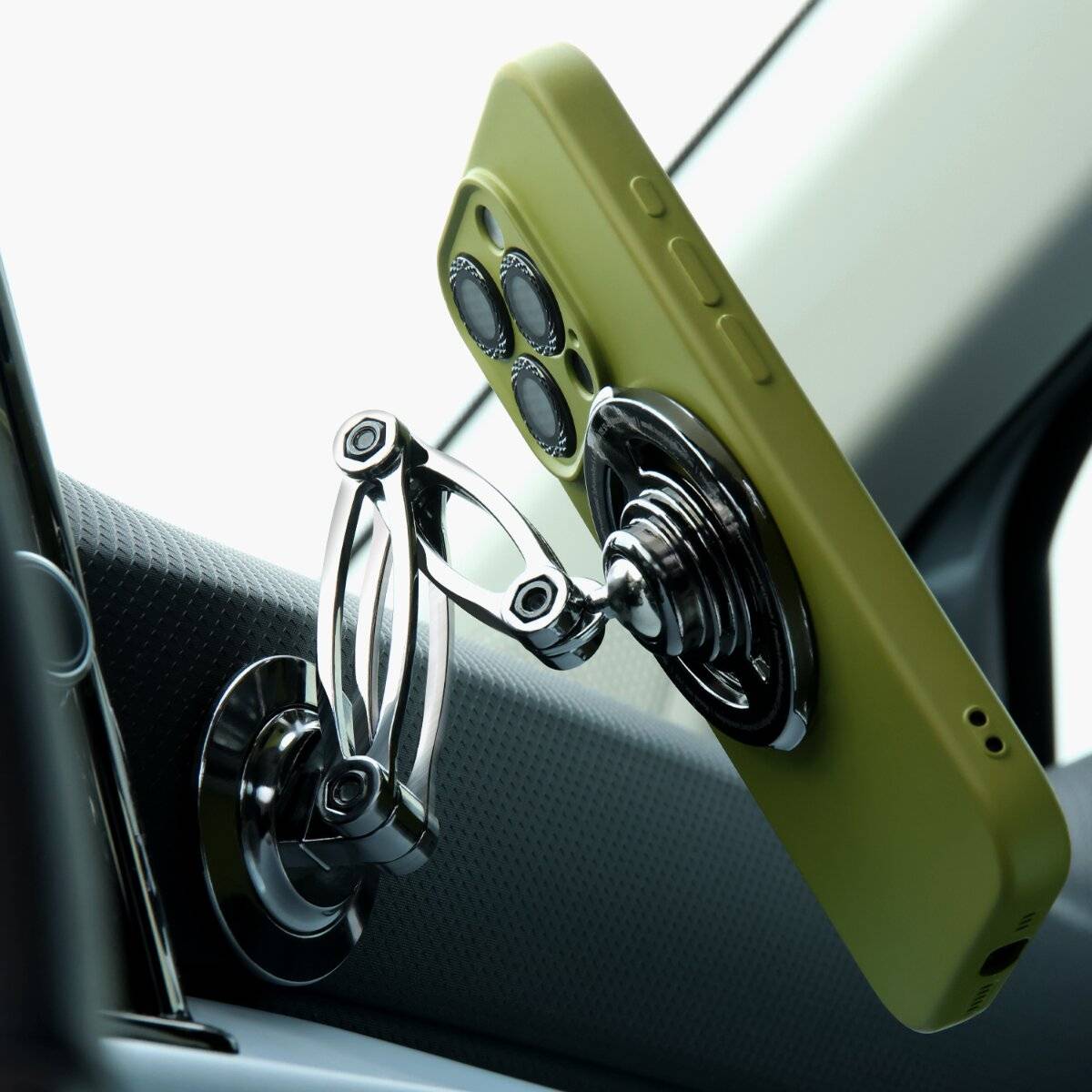 Forever MH-290 magnetische Handyhalterung für das Auto mit integriertem Magnetring