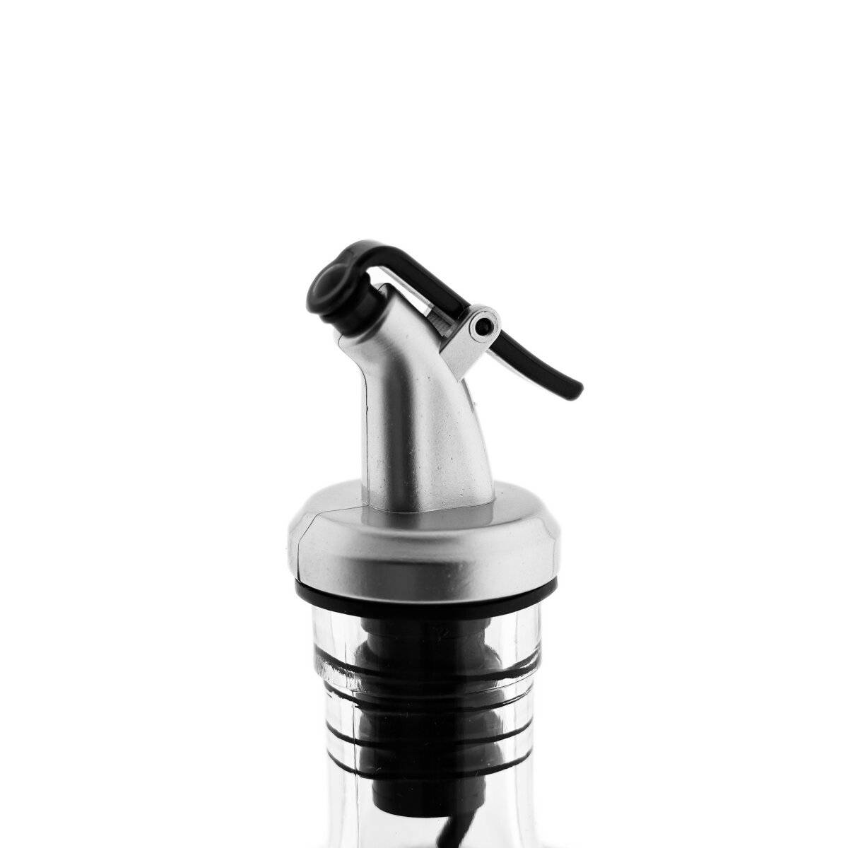 Essig- & Ölspender aus Glas 500 ml mit Skala & Ausgießer