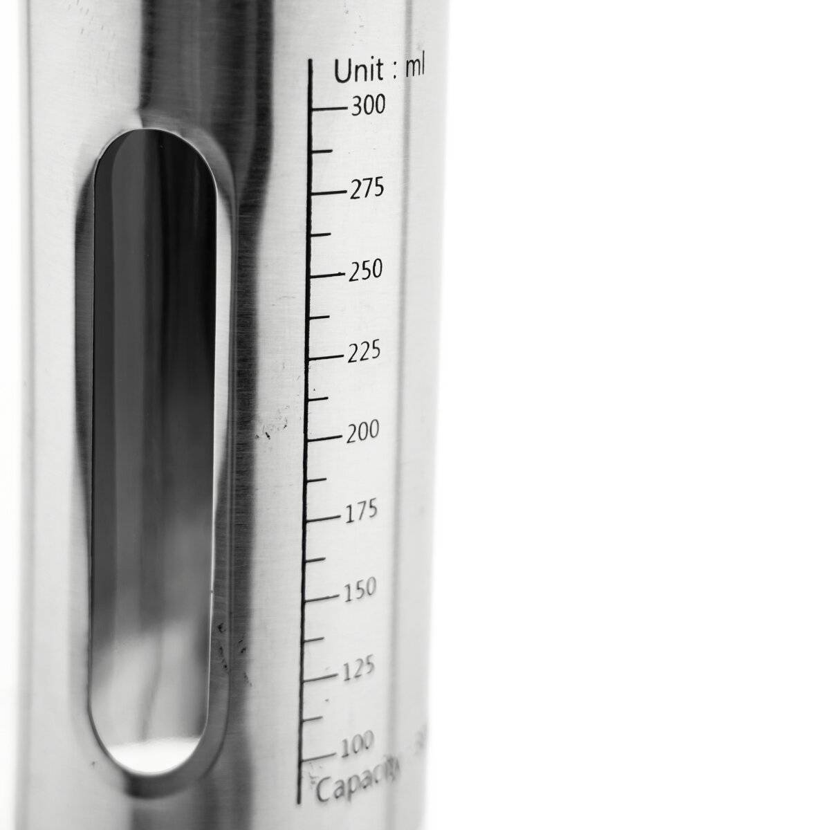 Essig- & Ölspender aus Glas 300 ml mit Skala & Ausgießer