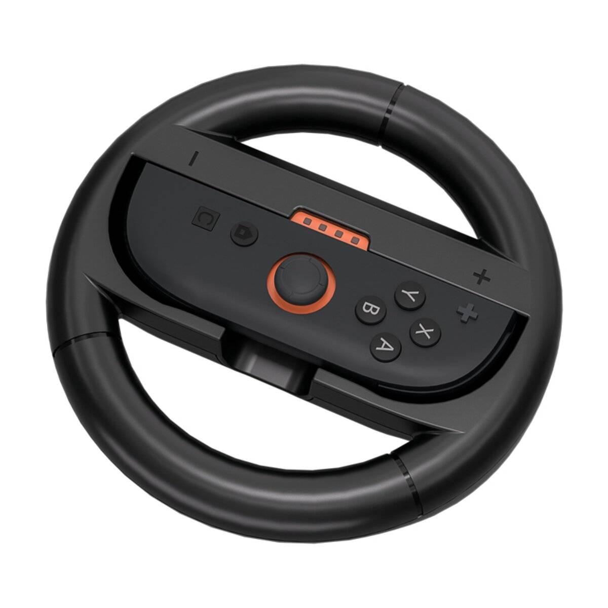 Rennlenkrad 2er-Pack für Nintendo Switch 2 Joy-Con Controller Schwarz