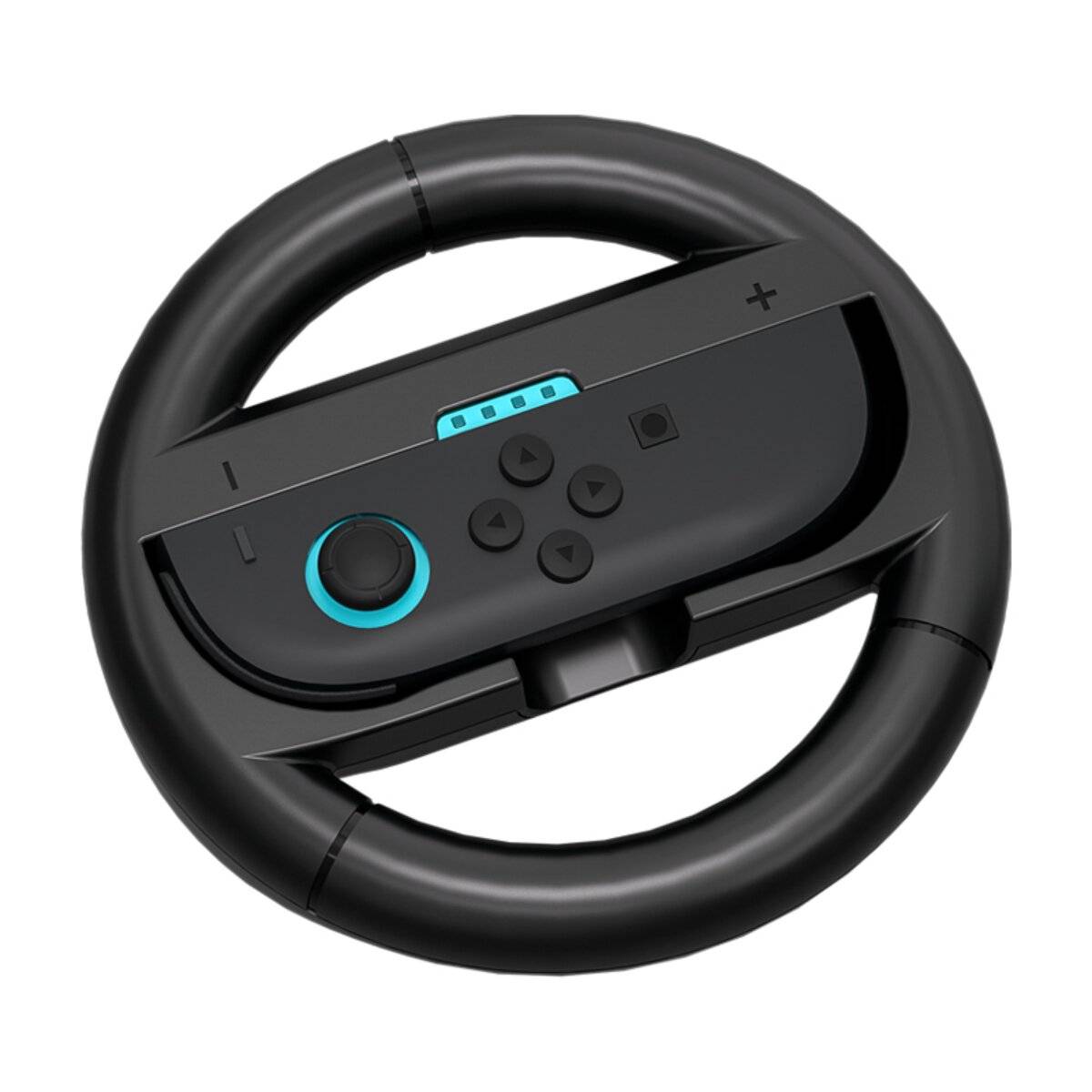 Rennlenkrad 2er-Pack für Nintendo Switch 2 Joy-Con Controller Schwarz