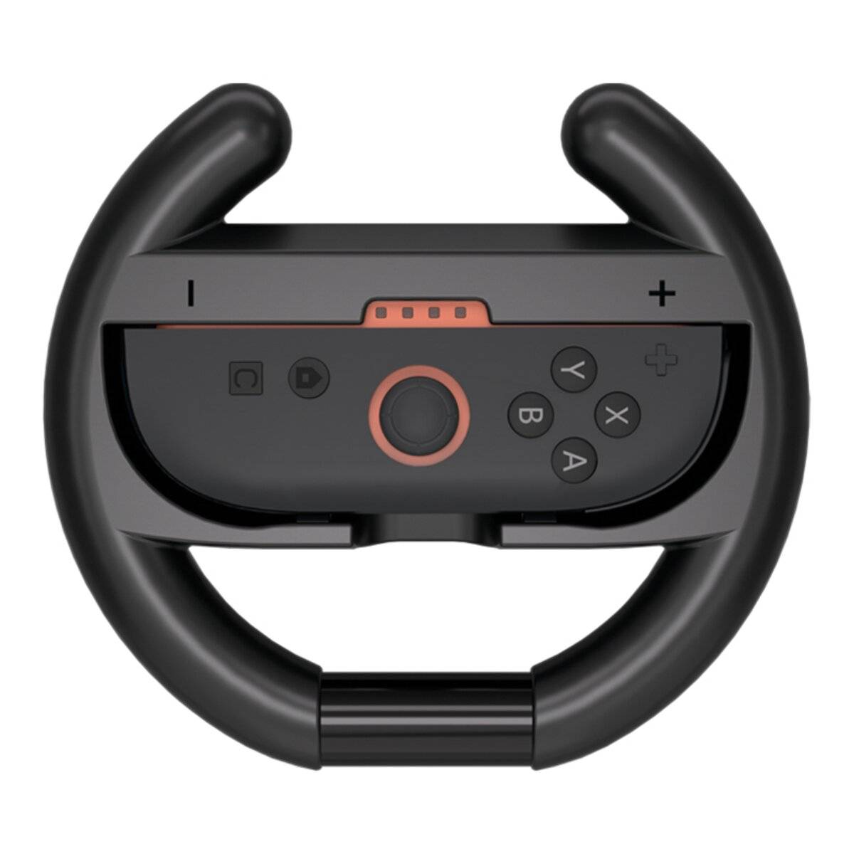 Hurtel Nintendo Switch 2 Joy-Con Rennlenkrad 2er-Pack Schwarz