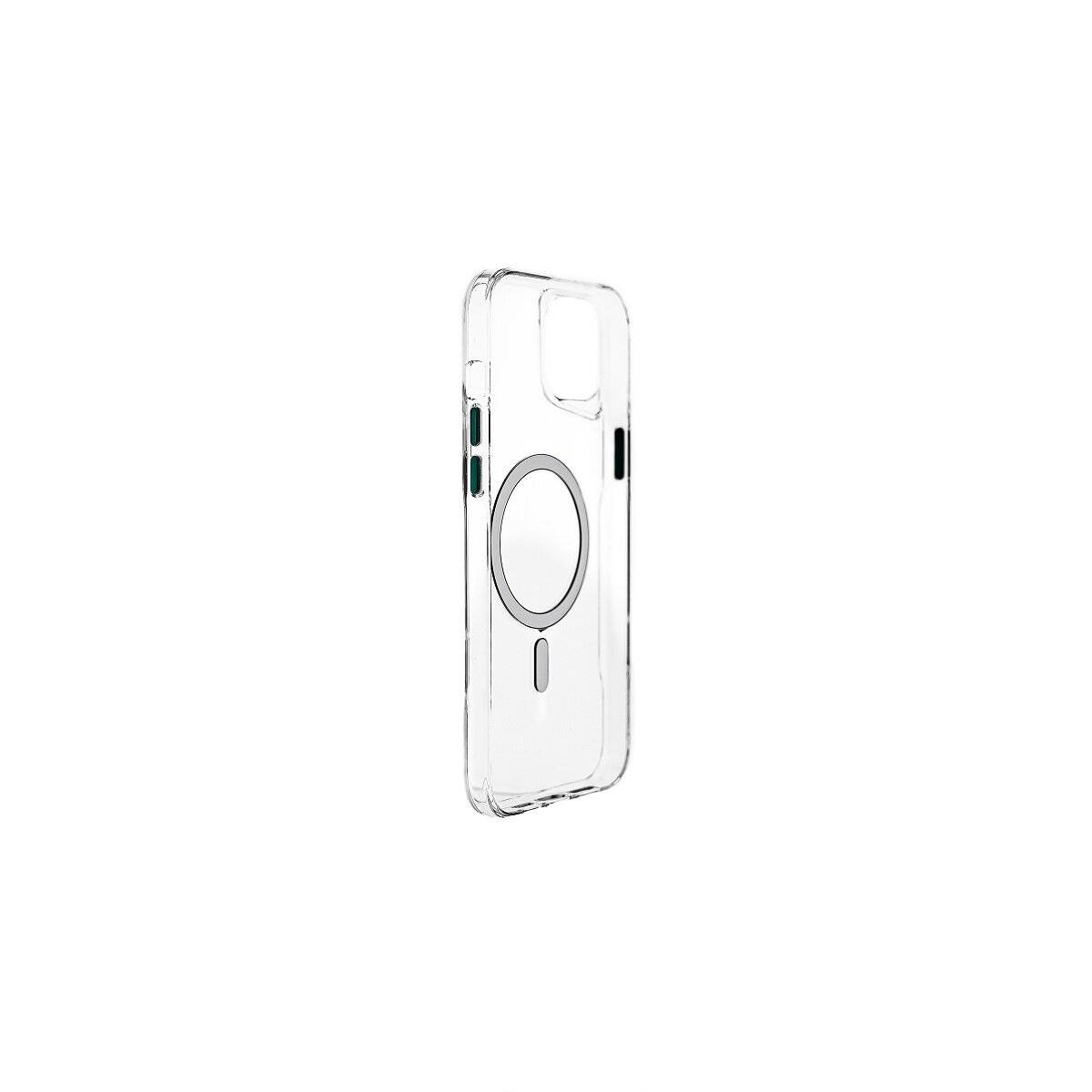 Anti-Shock Schutzhülle mit Magnetfunktion Kompatibel mit iPhone 16 Pro Max Transparent-Grün