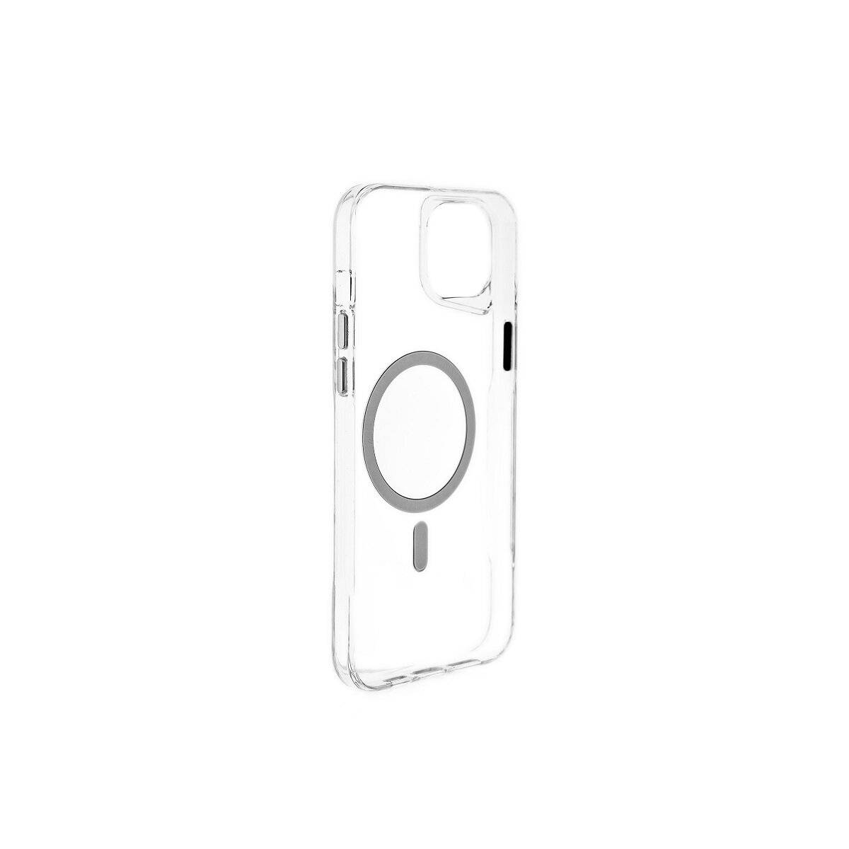 Anti-Shock Schutzhülle mit Magnetfunktion Kompatibel mit iPhone 14 Plus Transparent- Weiss