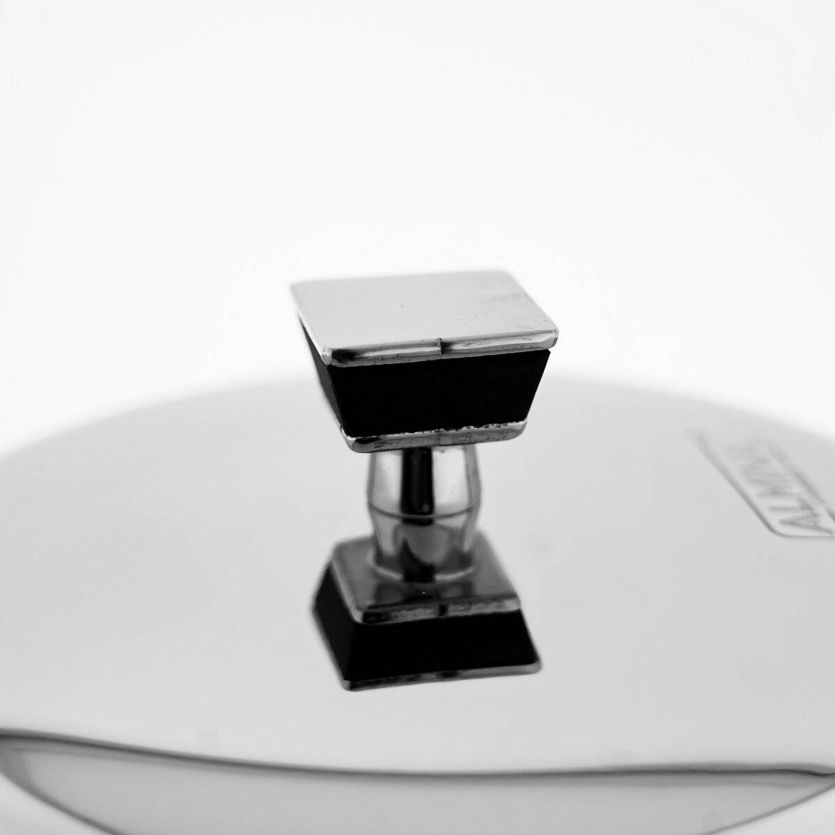 Crystal Teekanne aus hochwertigem 18/10-Edelstahl - 1L/2L, Induktionsgeeignet