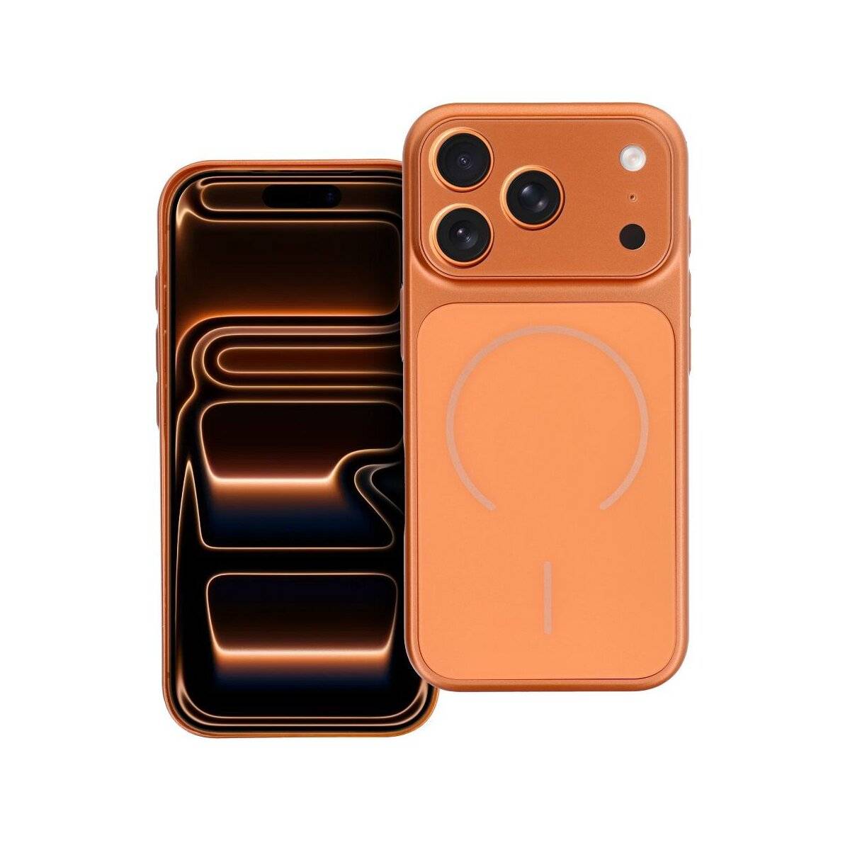 Case Make 17 Magnet Hülle Orange Kompatibel mit iPhone 17 Air