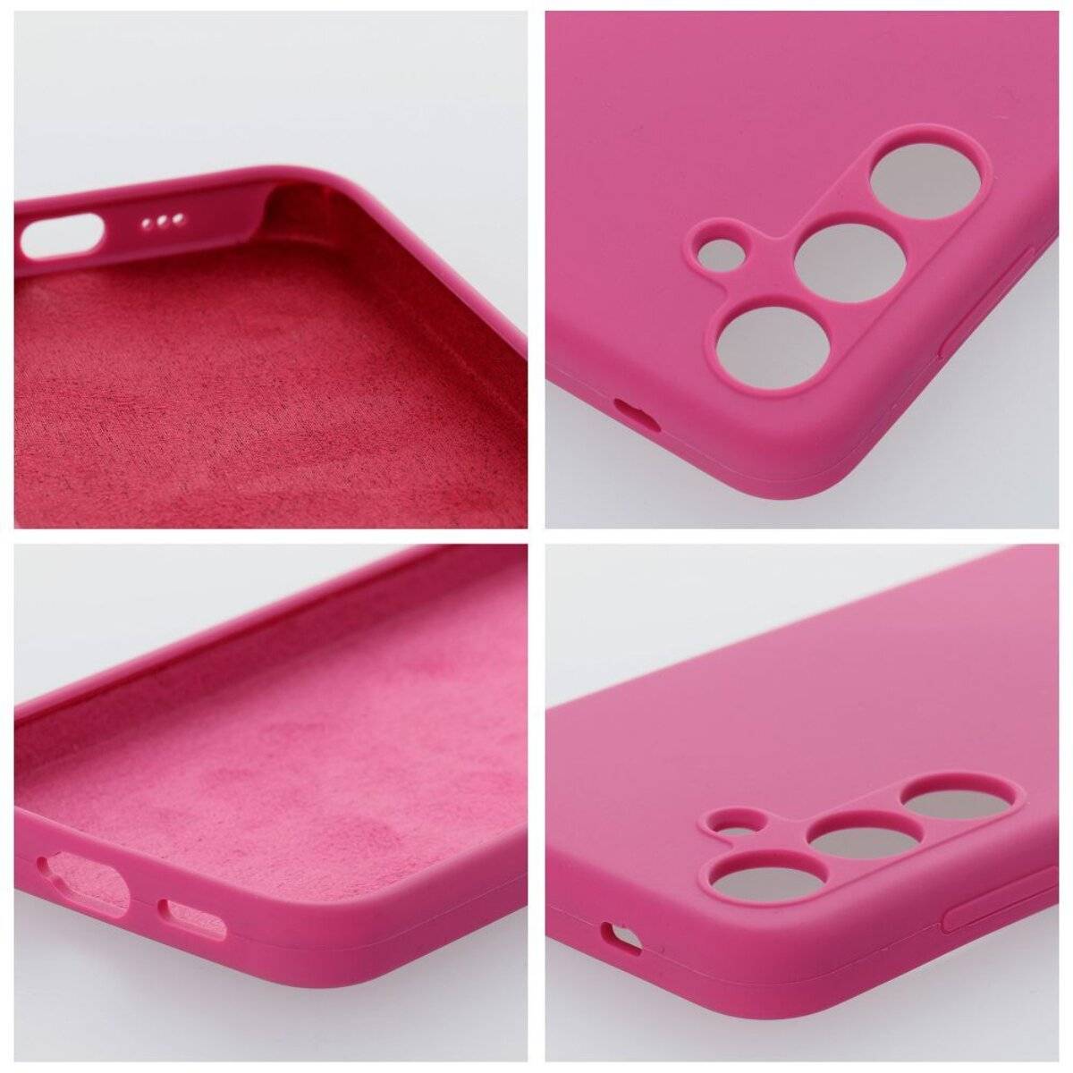 Silicone 2mm Handyhülle Rosa Kompatibel mit Samsung Galaxy A16 5G / 4G