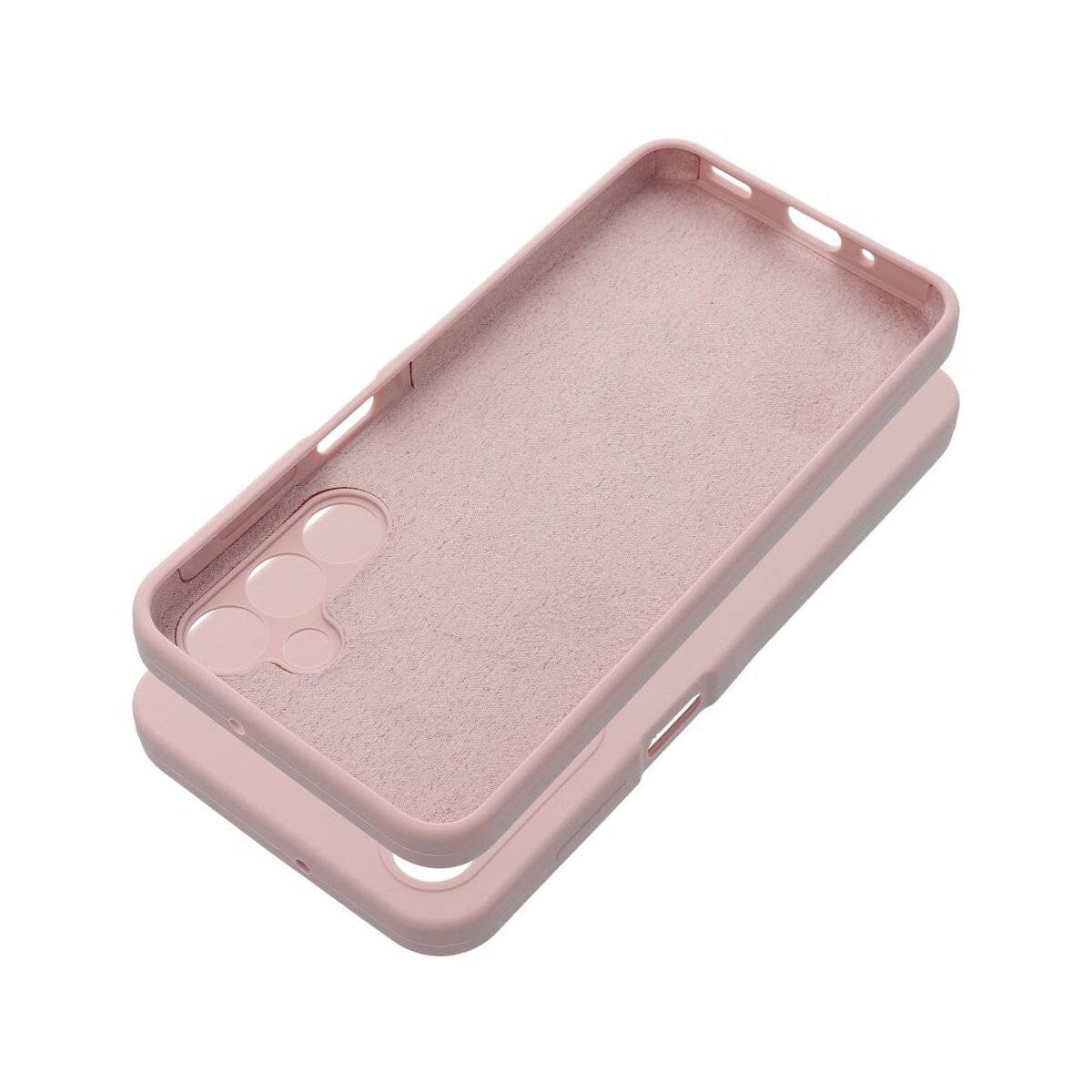 Silicone 2mm Handyhülle Puderrosa Kompatibel mit Samsung Galaxy A16 5G / 4G