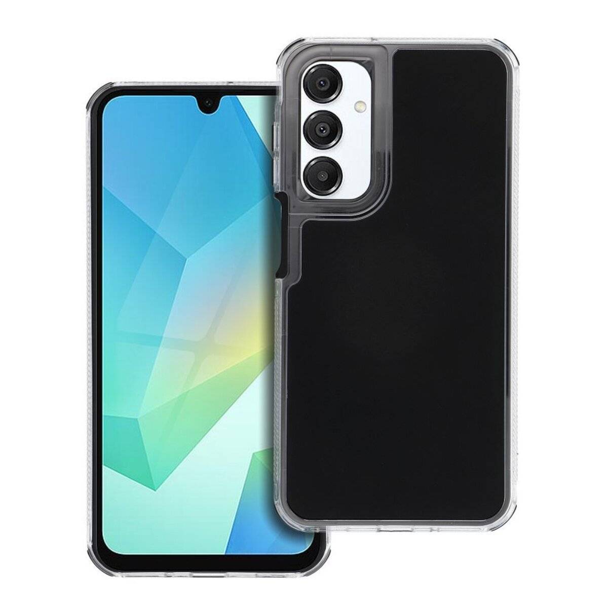 Matrix Handyhülle Schwarz Kompatibel mit Samsung Galaxy A16 5G