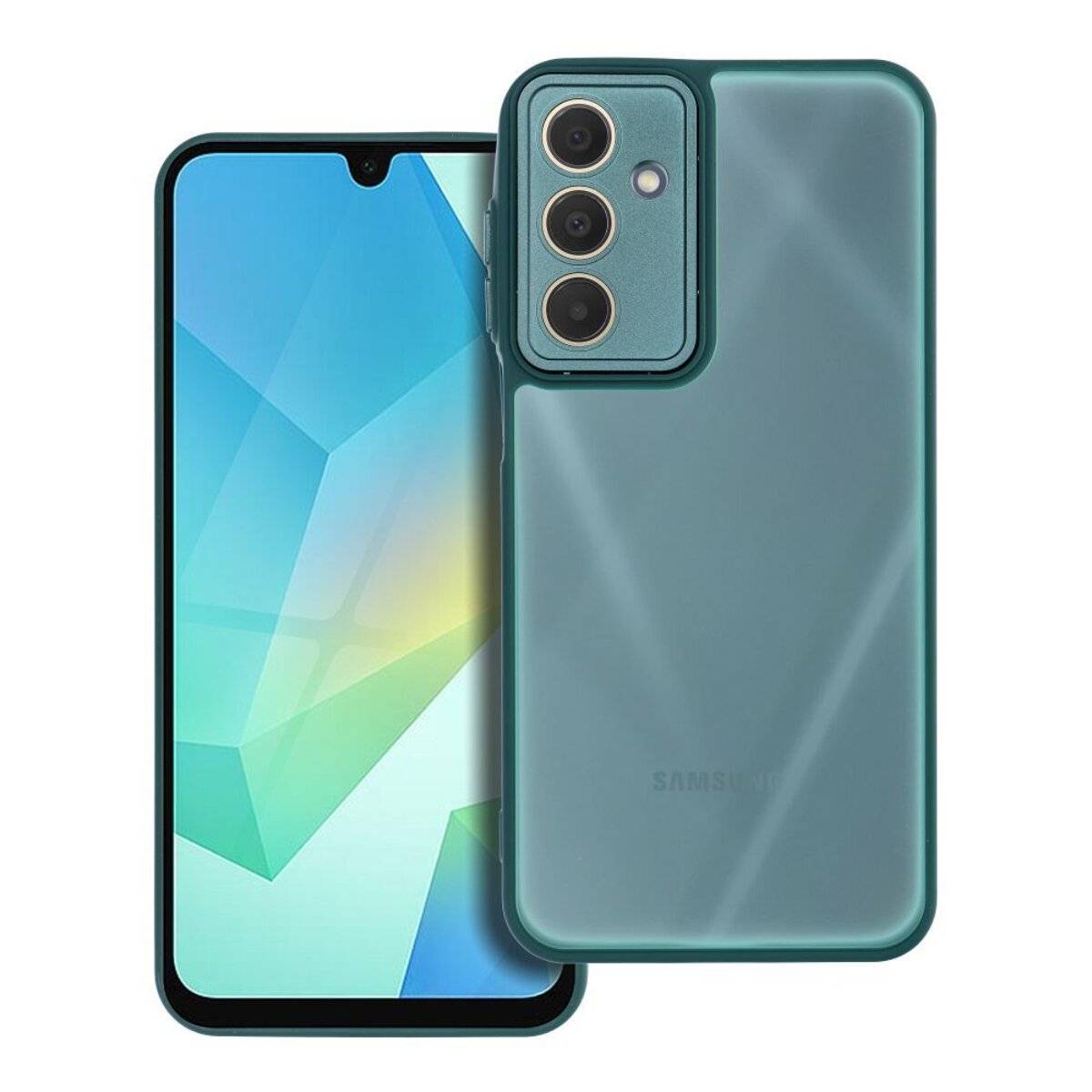 Variete Handyhülle Teiltransparent Grün Kompatibel mit Samsung Galaxy A16 5G
