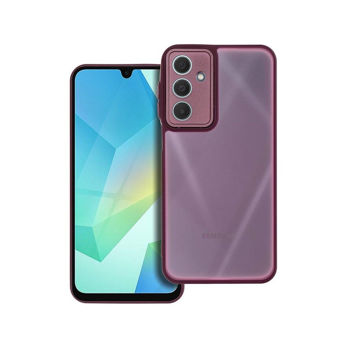 Variete Handyhülle Teiltransparent Violett Kompatibel mit Samsung Galaxy A16 5G