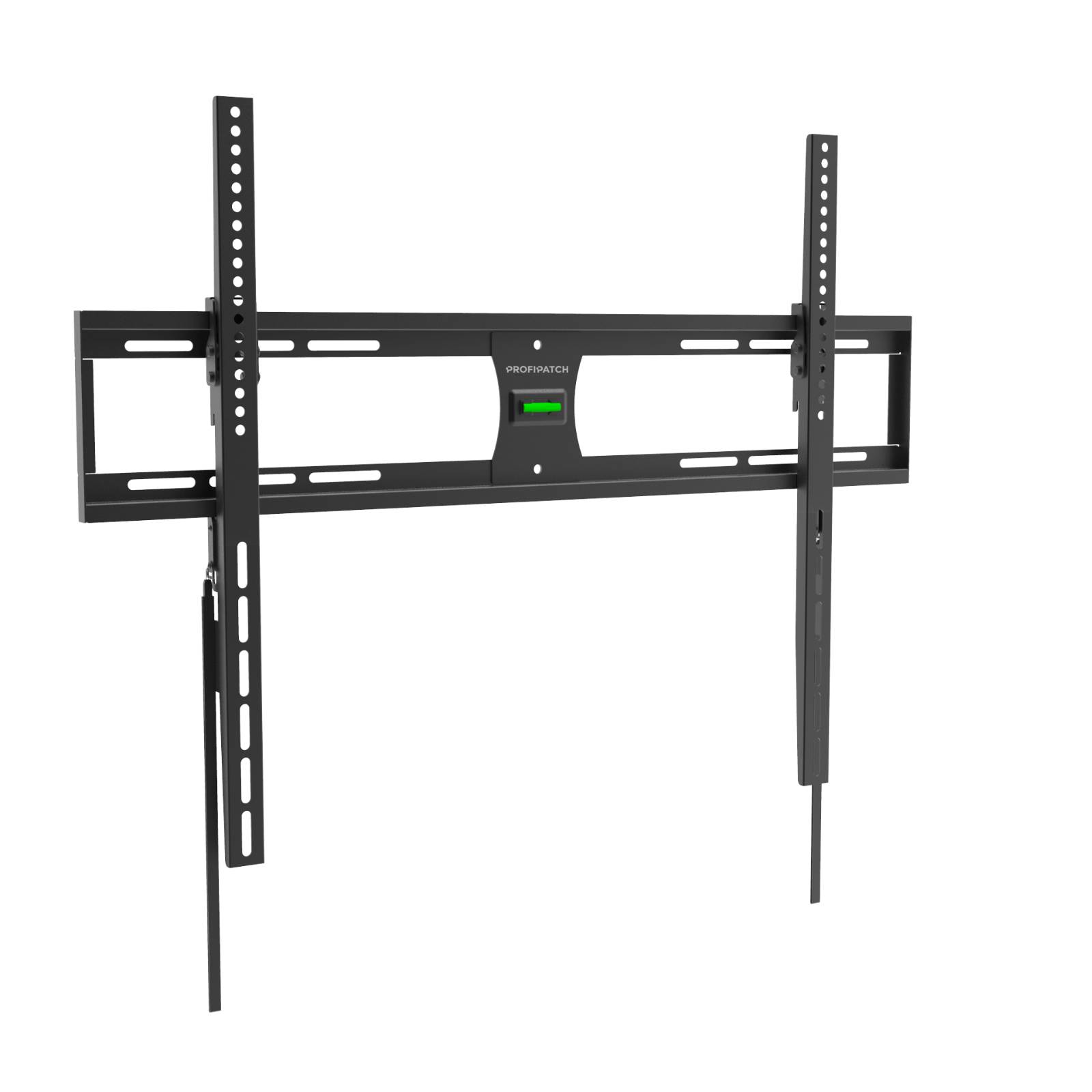 ProfiPatch TV Wandhalterung Fernseher Slim für 37-85 Zoll, Fernseher Halterung feste Montage max. Vesa 800x600mm, TV Halterung bis 60kg schwarz