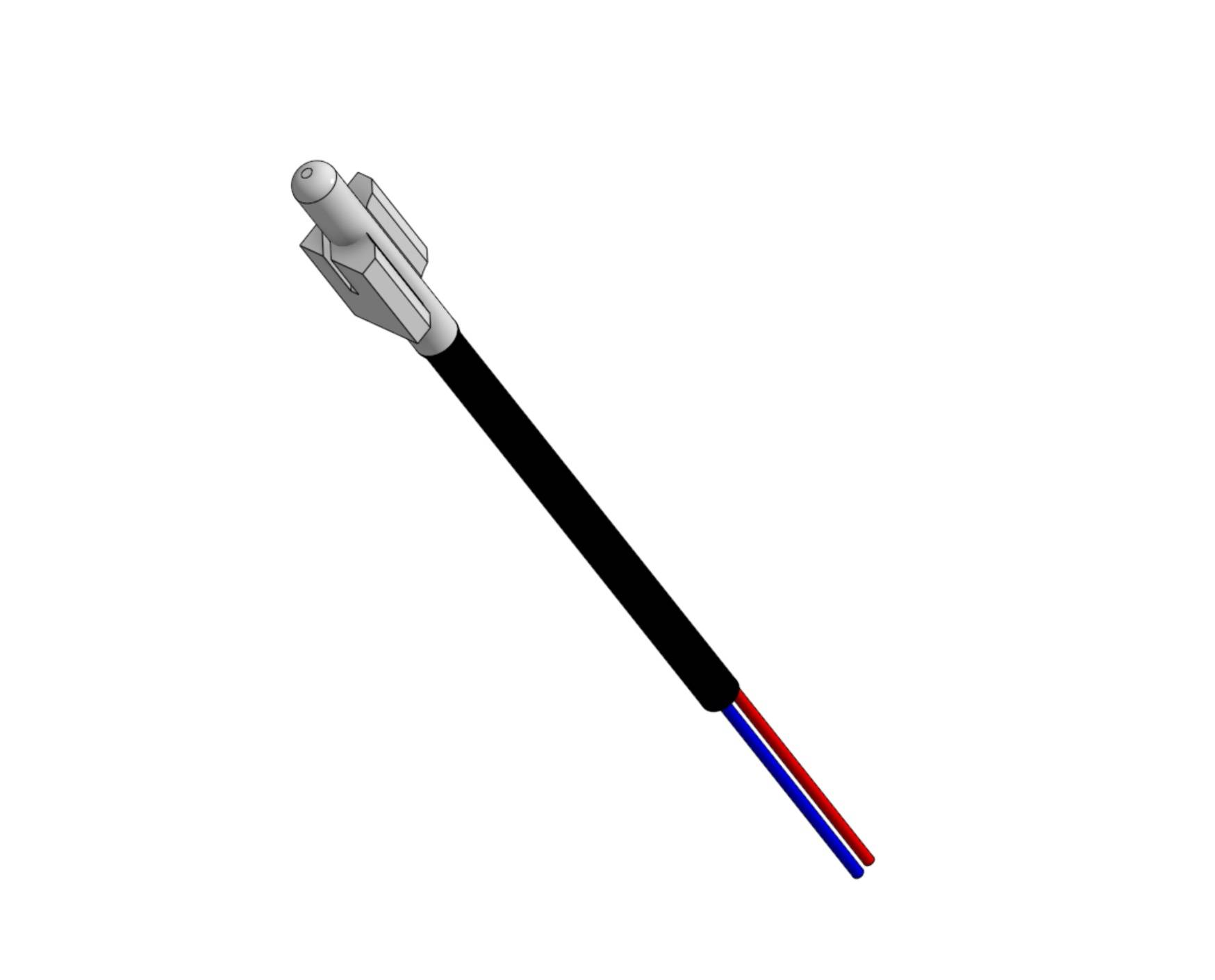 CLP Anlegesensor Adapter zur Befestigung 8mm-Kabelsensor an Rohren 15–28mm inkl. Zubehör