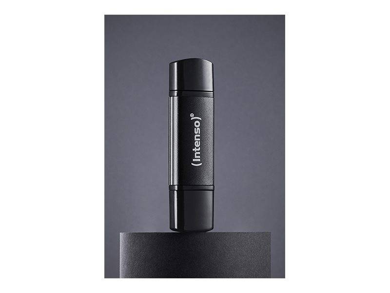 Intenso Flex Line Typ-A/Typ-C 32GB USB-Stick Mit Schutzkappe, bis zu 70 MB/s,