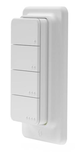 Hoher weißer Lagerschrank mit vier geschlossenen Türen, jede mit runden Griffen, geeignet für die Organisation im Büro oder zu Hause.