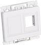 Lanview Wall plate 2 x keystone for (LVN126160)