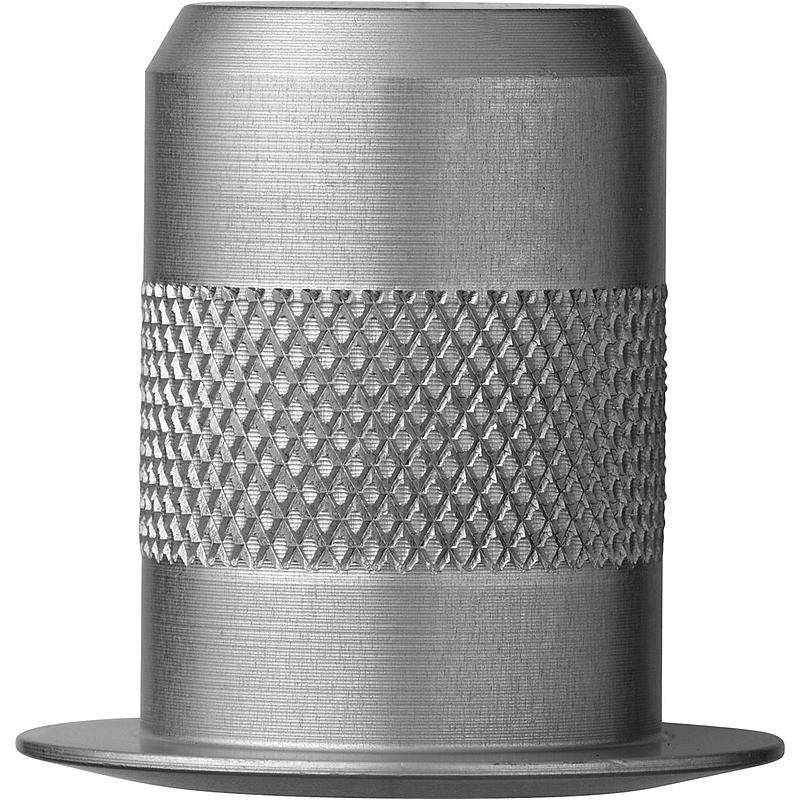 ABUS BHS550 Bodenhülse für TSS550 silber, Bodenhülse, Zubehörartikel - Modell: TSS550 | Einsatzbereich: Tür | Anwendung