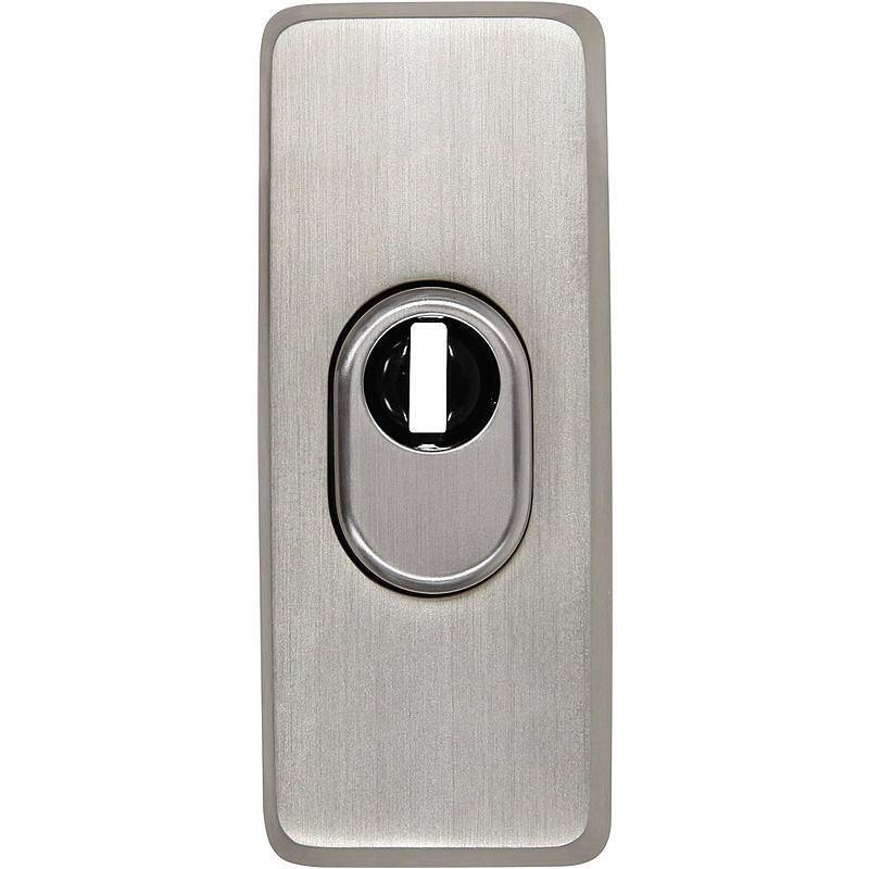 ABUS Außenrosette für TSS550 Edelstahl-Optik, Zubehörartikel, Schutzrosette - Modell: TSS550 | Einsatzbereich: Tür | An