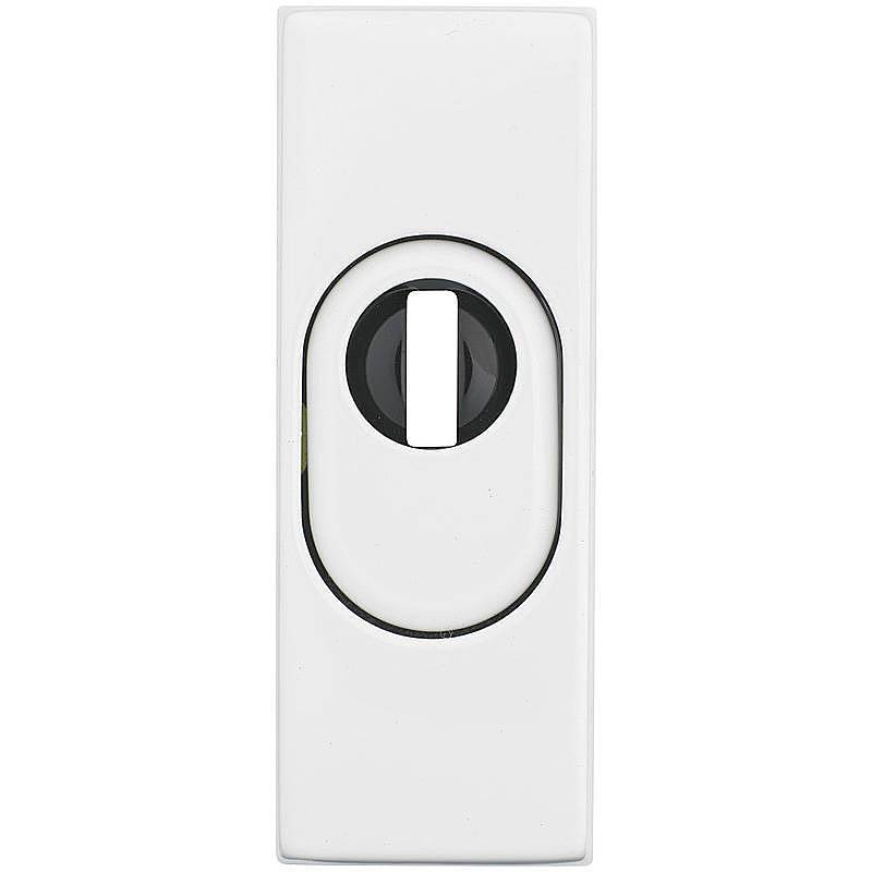 ABUS Außenrosette für TSS550 weiß, Zubehörartikel, Schutzrosette - Modell: TSS550 | Einsatzbereich: Tür | Anwendung: Ei