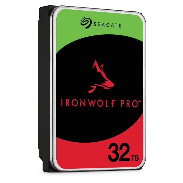 Seagate IronWolf Pro ST32000NT000, 32 TB, 7200 RPM, 3.5", Serial ATA III