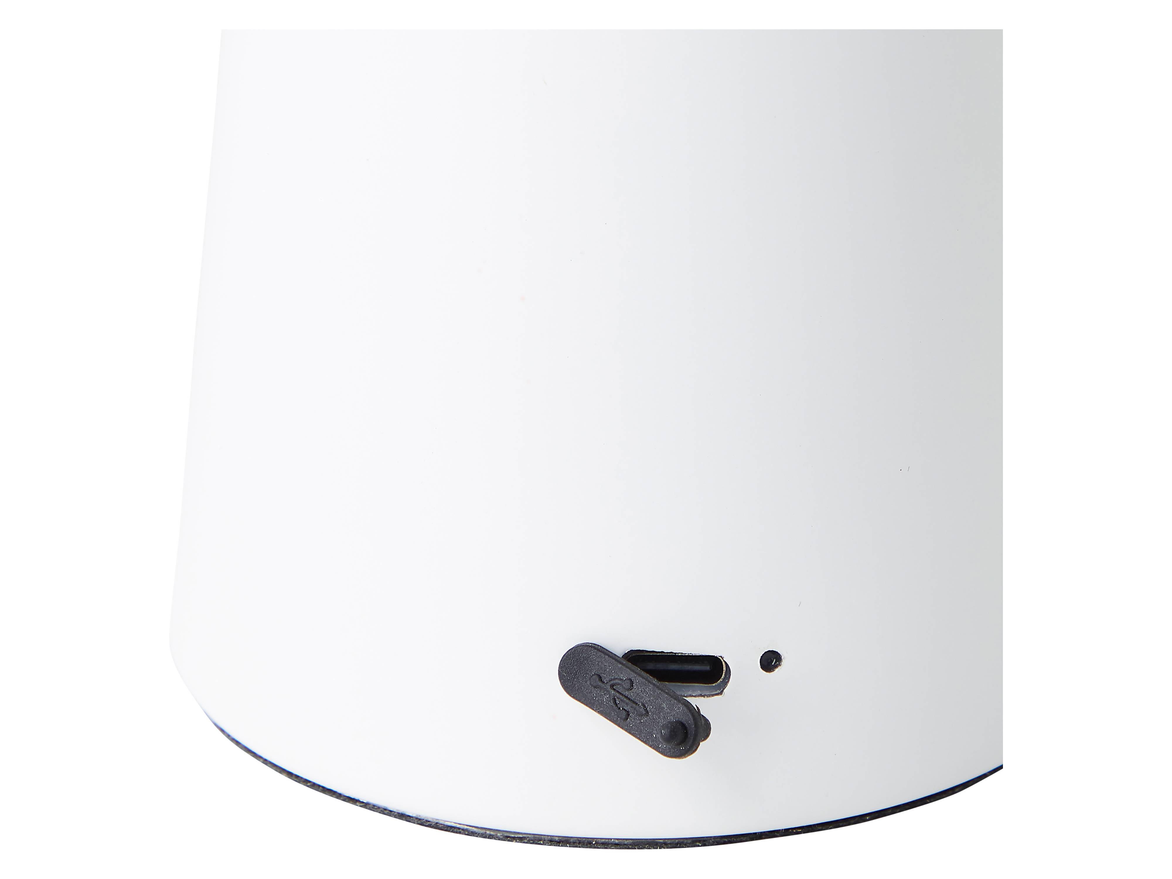 BRILLIANT LED-Akku-Tischleuchte G40895/75, 3 W, 400 lm, IP44, 3000 K, weiß