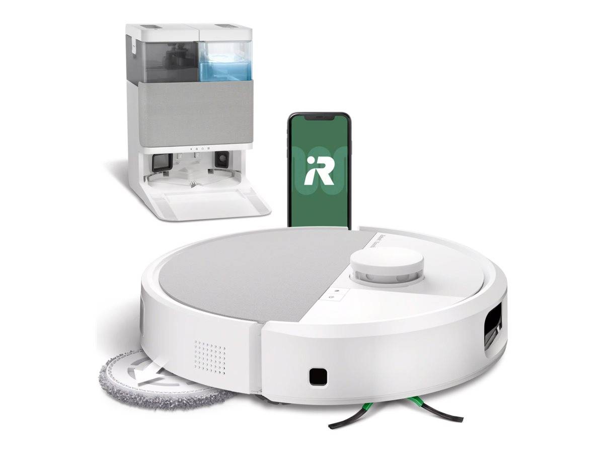 iRobot Roomba Plus 505 - Staubsauger - Roboterstaubsaugerbeutellos - weiß