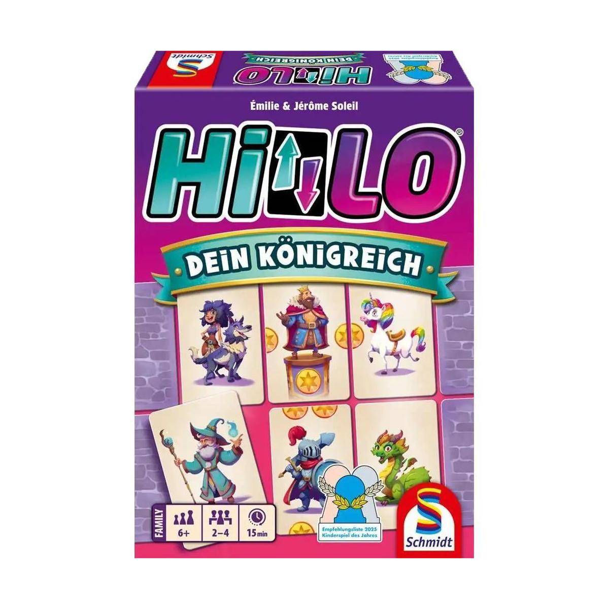 Spielschachtel von „HiLo - Dein Königreich
