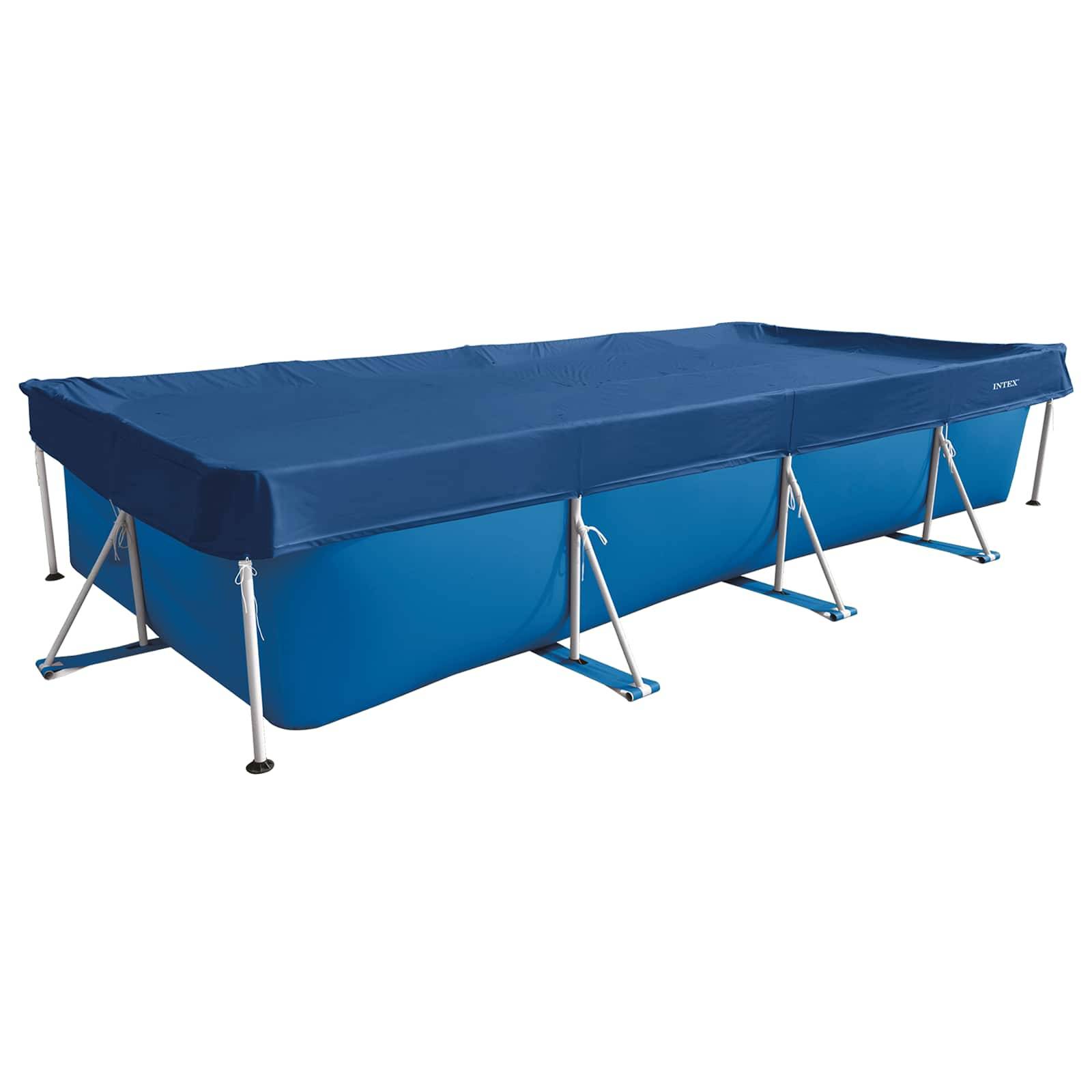INTEX Poolabdeckung INTEX 450 x 220 cm Rechtwinklig PVC