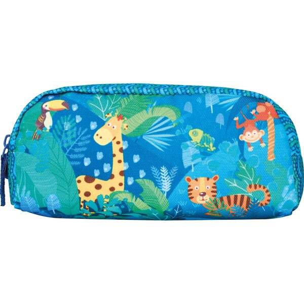 Schüleretui Pouch Bag Polyester 195x65mm Jungle Safari