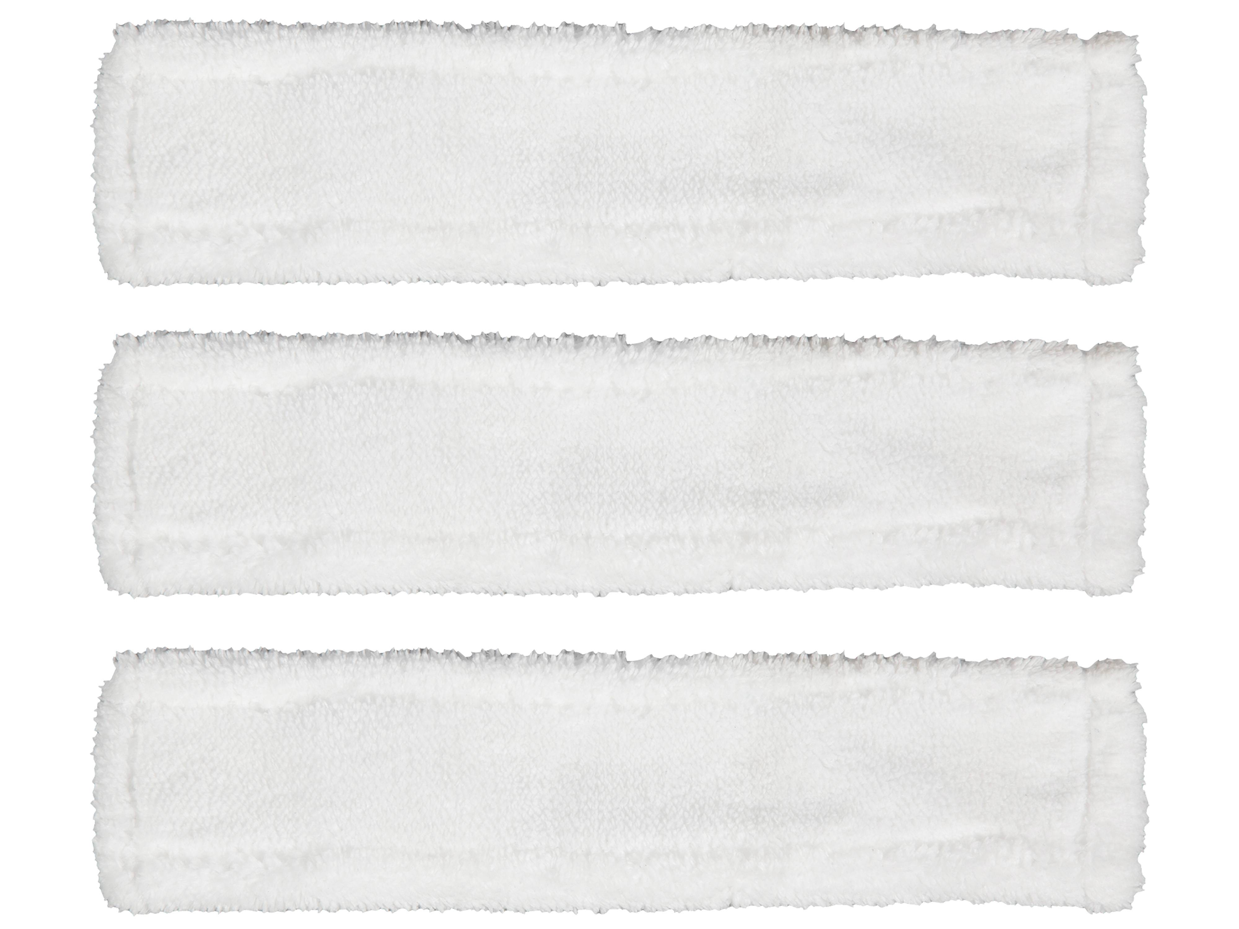 Drei parallele, horizontale weiße Pinselstriche mit rauen Kanten auf hellgrauem Hintergrund.