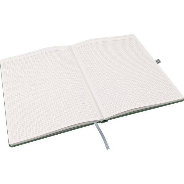 Notizbuch Style HC A4 kariert seladon grün