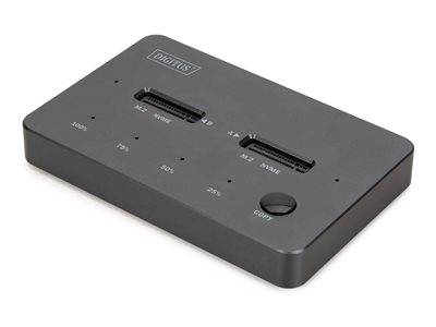 DIGITUS USB M.2 NVMe Klonstation, SSD, USB3.1 Typ-C Multimedia-Technik Dockingstation