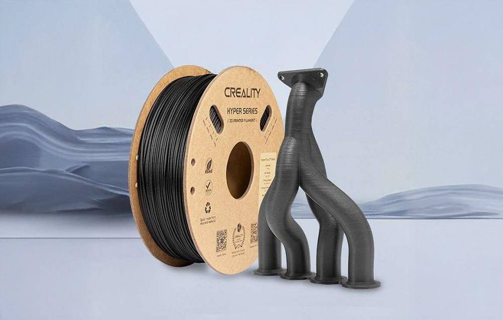 Creality Hyper PLA-CF Filament, 1,75mm, 1kg - Farbton: schwarz