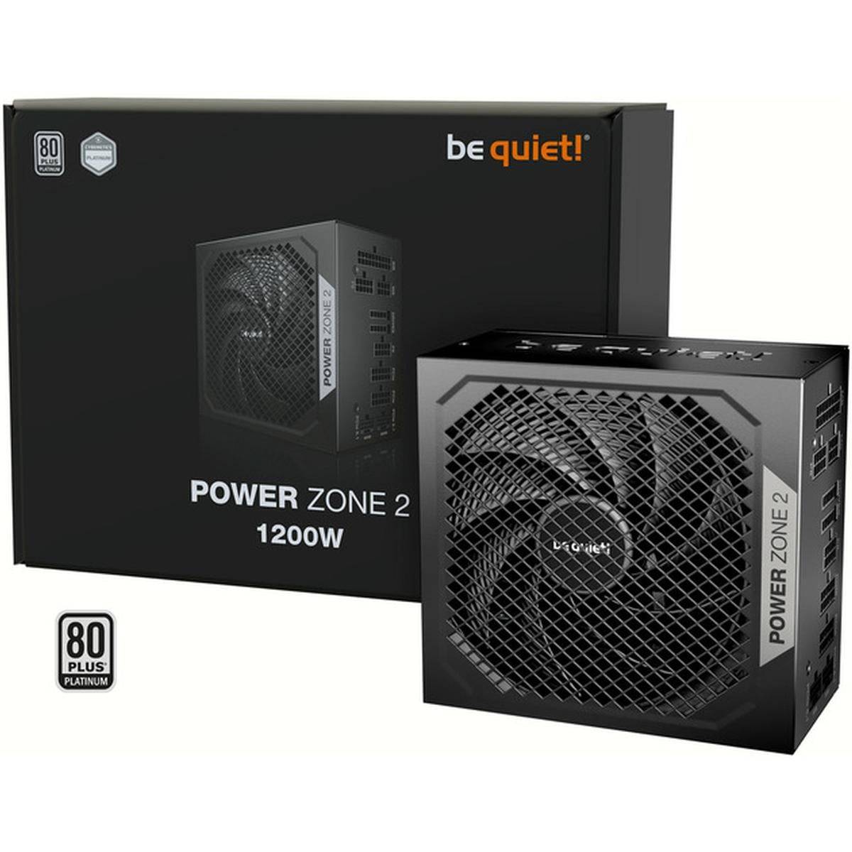 be quiet! POWER ZONE 2 | 1200 W, 1200 W, 100 - 240 V, 1270 W, 50/60 Hz, 15 A, 7,5 A