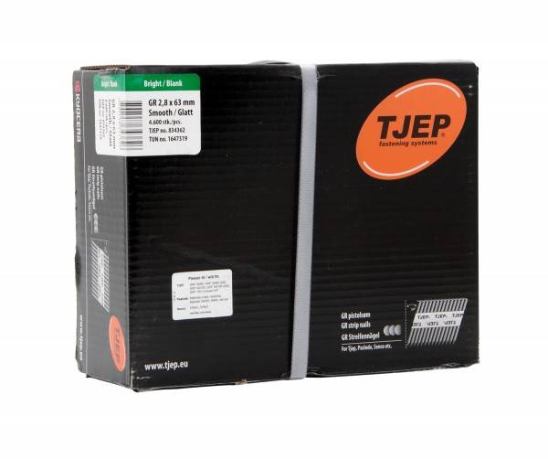 Eine Schachtel mit der Bezeichnung „TJEP Fastening Systems