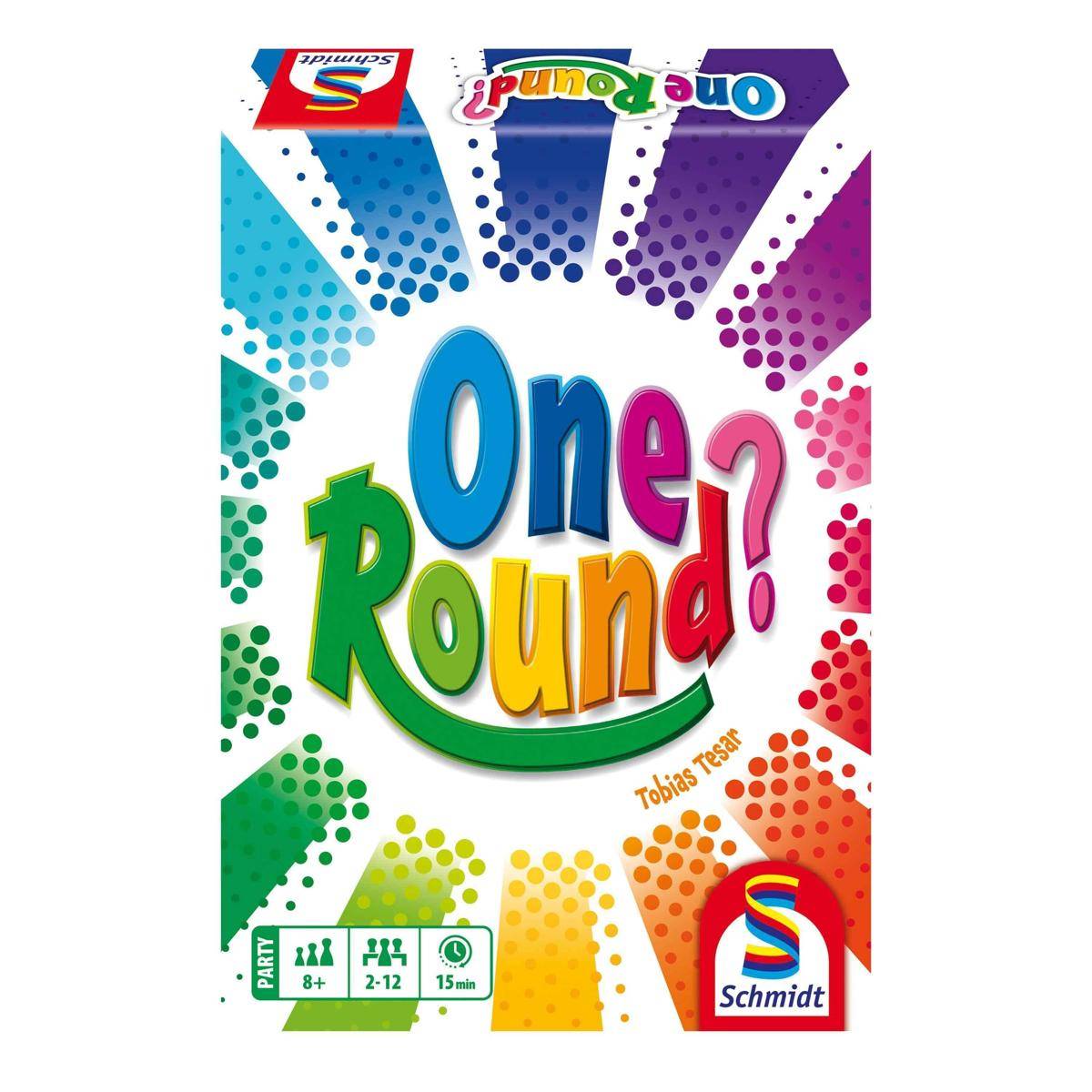 Brettspielbox zeigt „One Round?