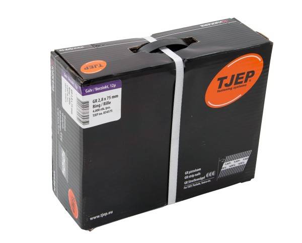 Karton mit der Bezeichnung „TJEP