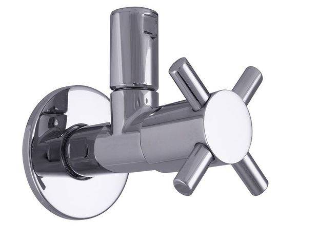 JS DESIGN-TEC ECKVENTIL,N.SELBSTD MAYA,1/2",HOCHGLANZ VERCHR.,DVGW