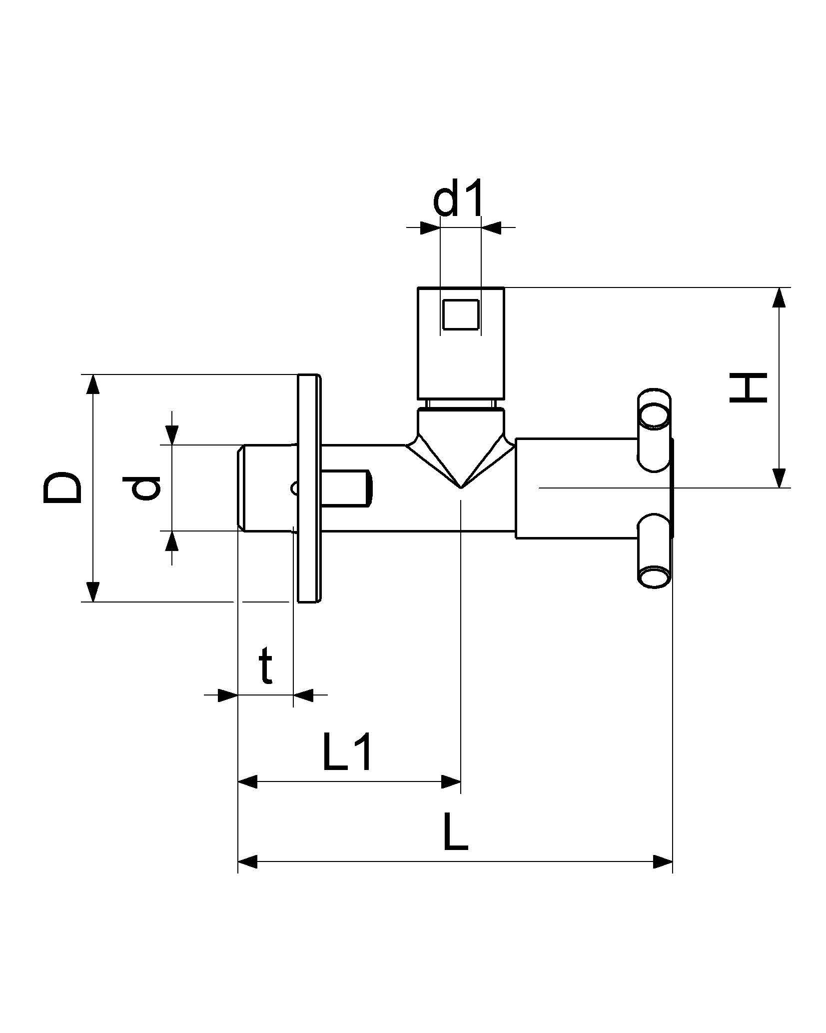 JS DESIGN-TEC ECKVENTIL,N.SELBSTD MAYA,1/2",HOCHGLANZ VERCHR.,DVGW
