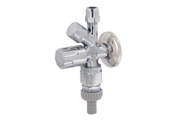 JS KOMBI-ECKVENTIL,SELBSTDICHTEND RB,SV,DESIGNGRIFF,1/2",POL.CHROM