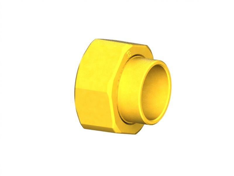 JS ABGANGSVERSCHRAUBUNG FUER KUPFERROHR, 22MM x 1"