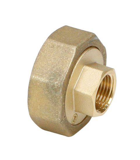JS ABGANGSVERSCHRAUBUNG FUER STAHLROHR, 1/2" x 1 1/2"