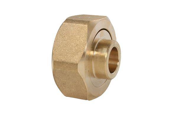 JS ABGANGSVERSCHRAUBUNG FUER KUPFERROHR, 15MM x 1 1/2"