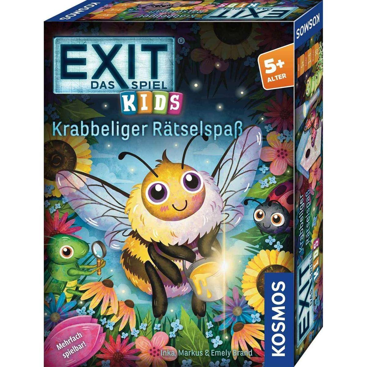 Schachtelvorderseite für „EXIT Das Spiel KIDS