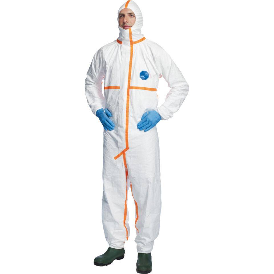 Tyvek® Einweg-Schutzanzug 800 J, Modell TJ 198 T, Kat.III, Größe3XL, 10/VE