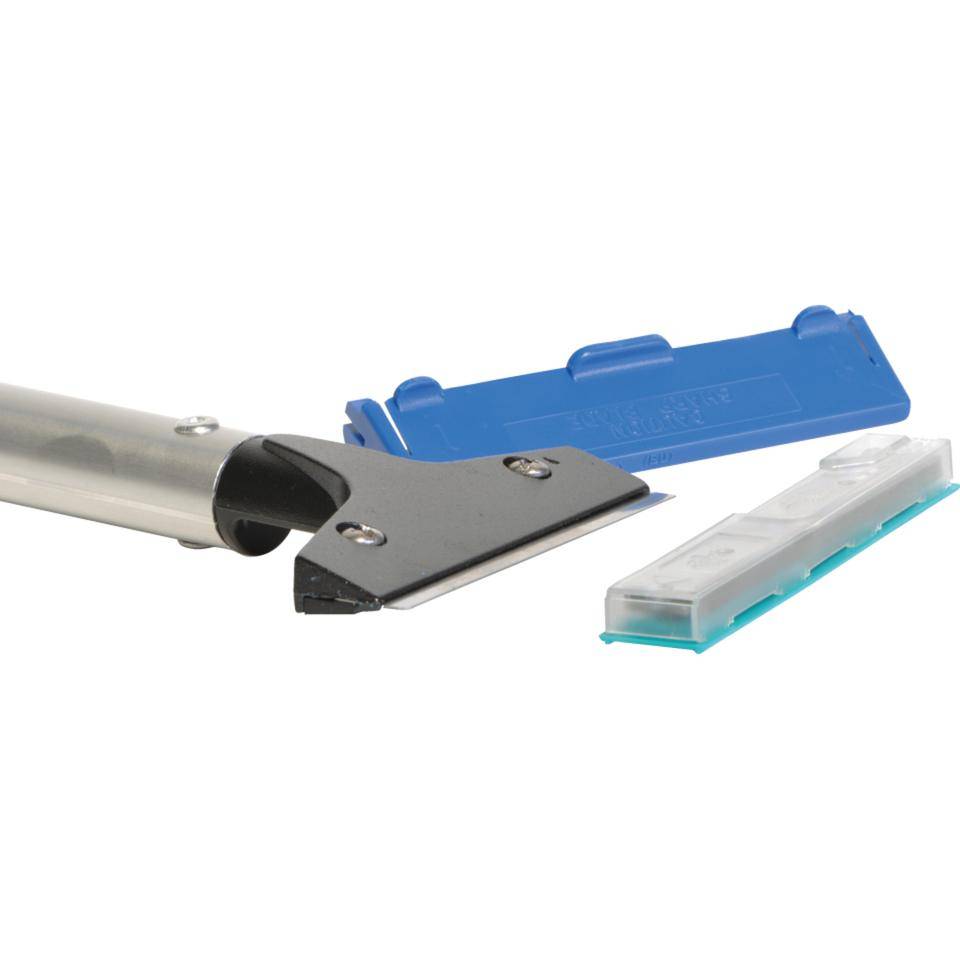Ersatzklingen für Schaber 1,20m, Stahl, Länge: 100mm, Höhe: 30mm, 10/VE