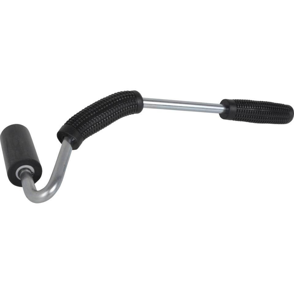 Andruckrolle, für blasenfreies Verkleben, Gummiwalze, Walzenbreite: 75 mm