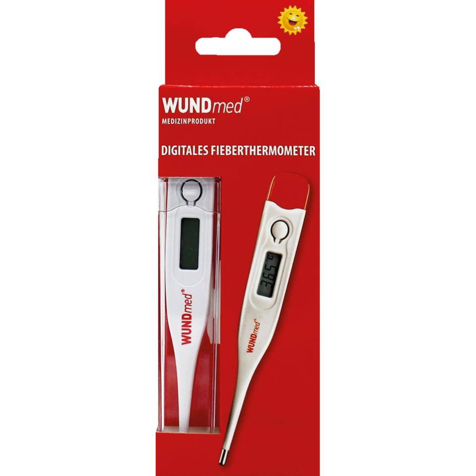 WUNDmed® Digitales Fieberthermometer, wasserdicht, automatische Abschaltung